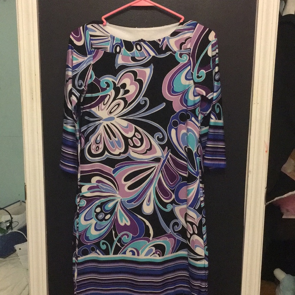 80’s Butterfly dress